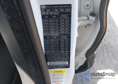 2019 Land Rover Range Rover Evoque Se/Se Premium from USA, damaged, VIN SALVP2RX8KH329104